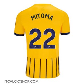 Brighton Kaoru Mitoma #22 Seconda Maglia 2024-25 Manica Corta